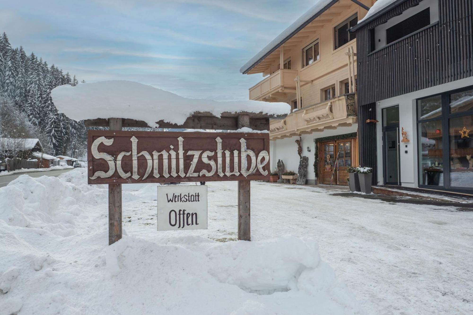 Ferienwohnung Alte Bildhauerei Aurach bei Kitzbuehel Exterior foto